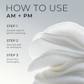 RoC disk lathering in hand to show self-foaming activation and cleansing
