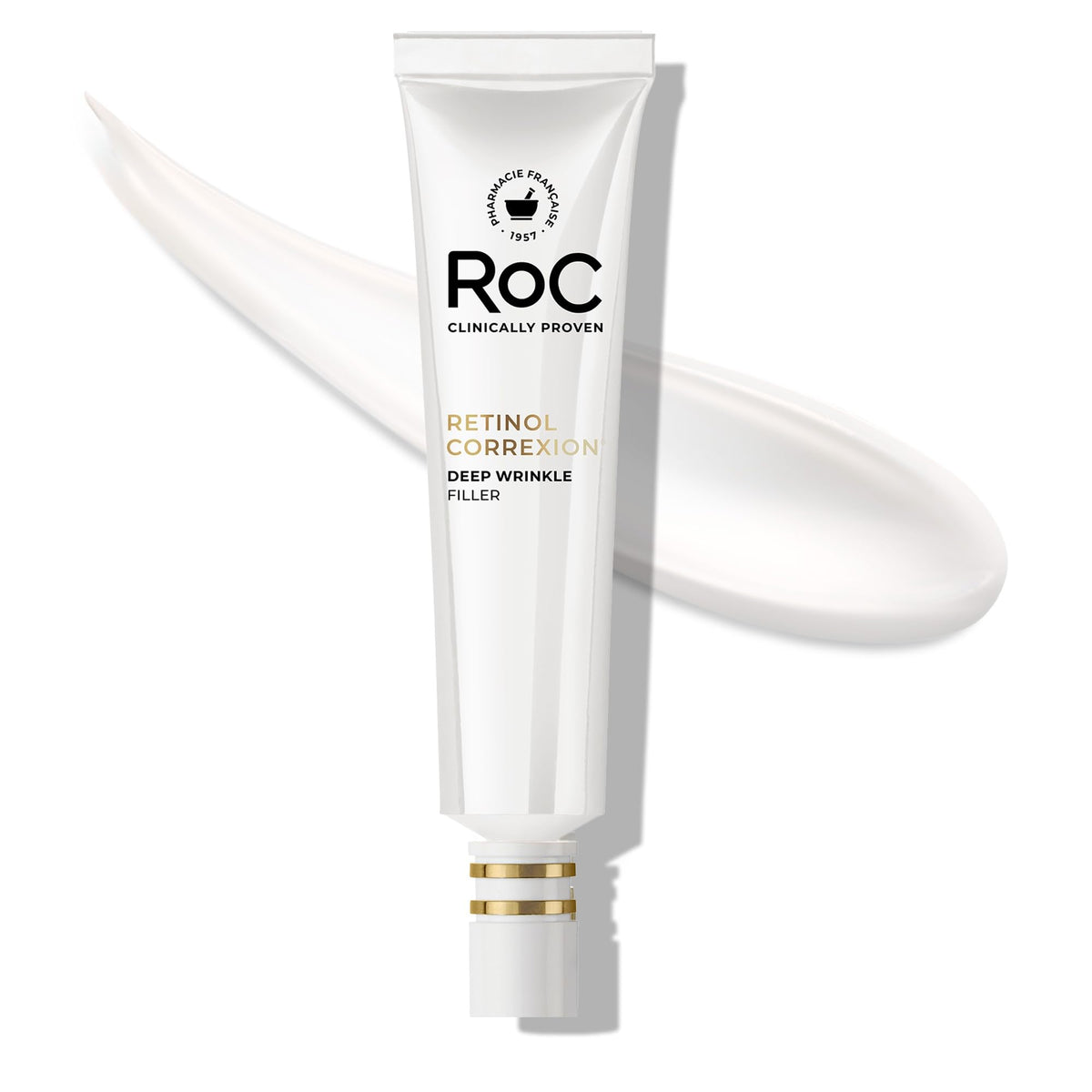 RoC front packaging showing wrinkle filler bottle and benefits