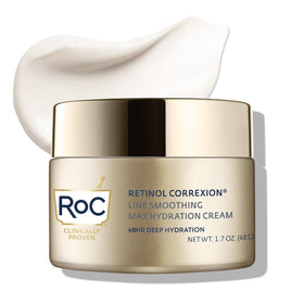 RoC front packaging showing product benefits and size for confident choice