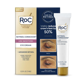 RoC cream texture close-up displaying smooth formula and easy absorption benefit