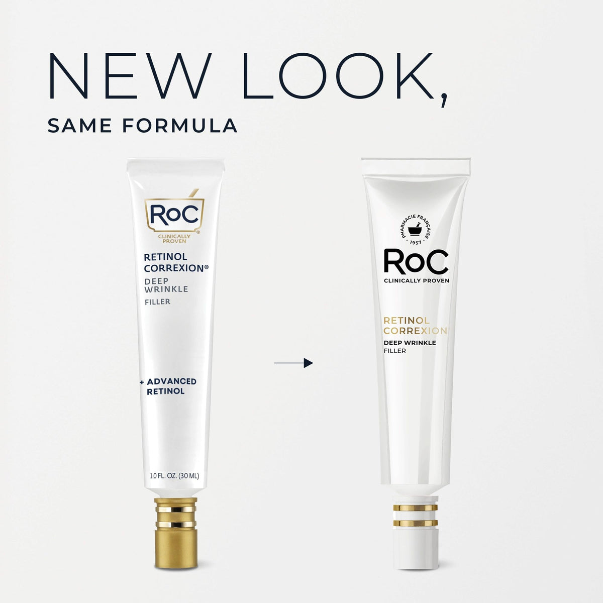 RoC bottle on bathroom vanity showcasing daily routine convenience