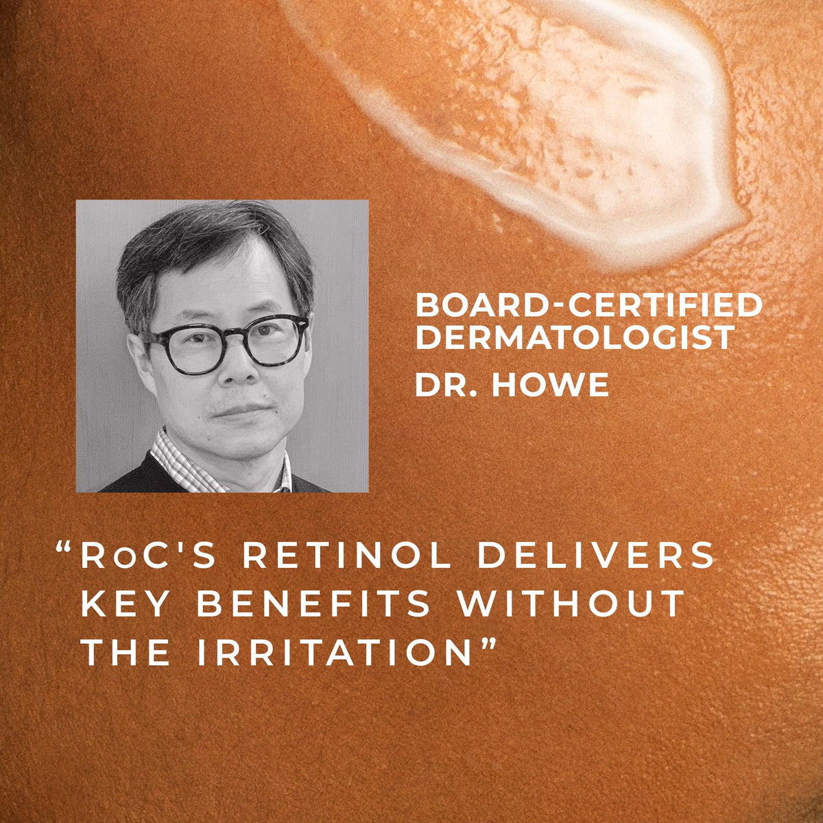 RoC serum on vanity in morning routine conveying everyday anti-aging use