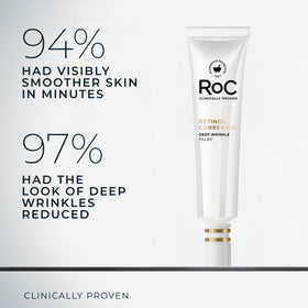 RoC serum texture close-up highlighting smooth hydrating finish