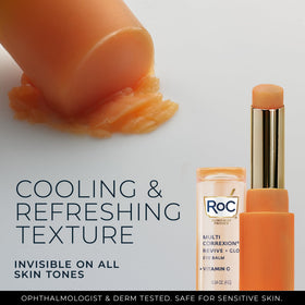RoC product box and label displaying ingredient highlights and claims
