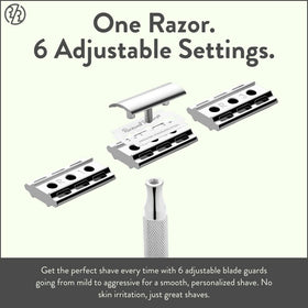 Rockwell 6C open head showing blade placement and easy loading benefit