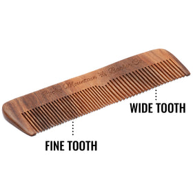 Rocky Mountain Barber Company carrying pouch protecting comb for travel convenience