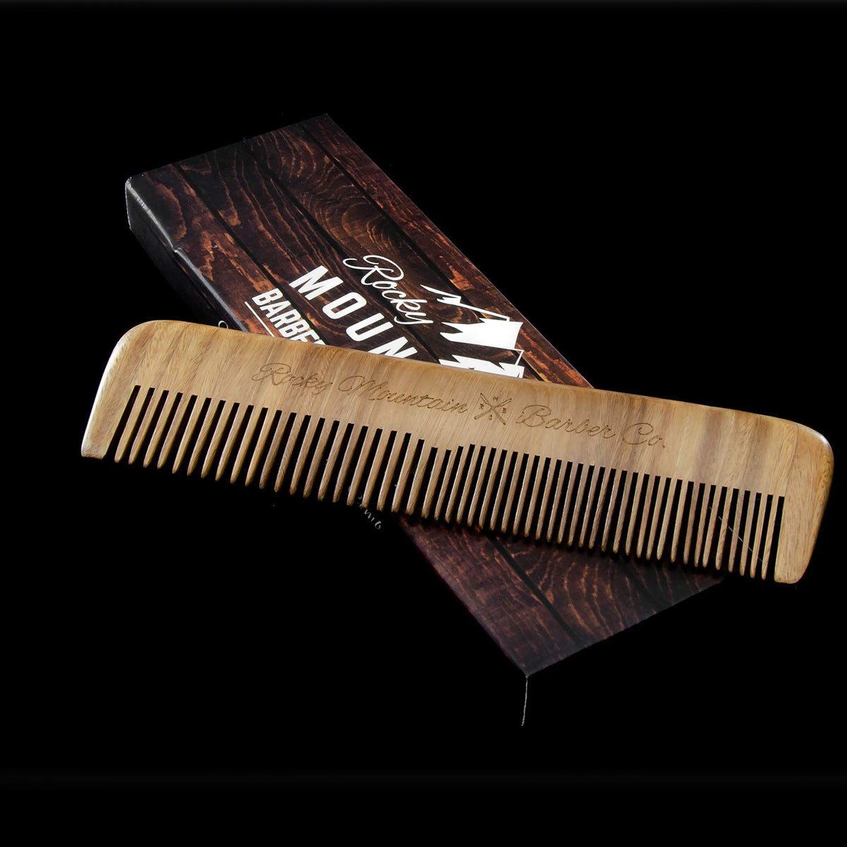 Rocky Mountain Barber Company gift box display ideal for presentable storage