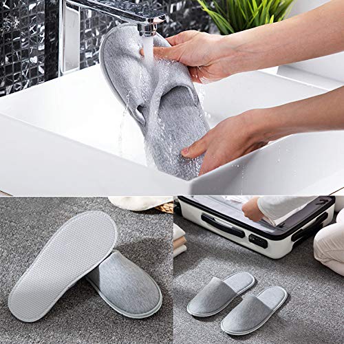 Rocutus slippers placed bedside illustrating comfortable guest readiness