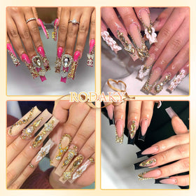 RODAKY crystals applied to shoe heel highlighting decorative upgrade and lasting hold