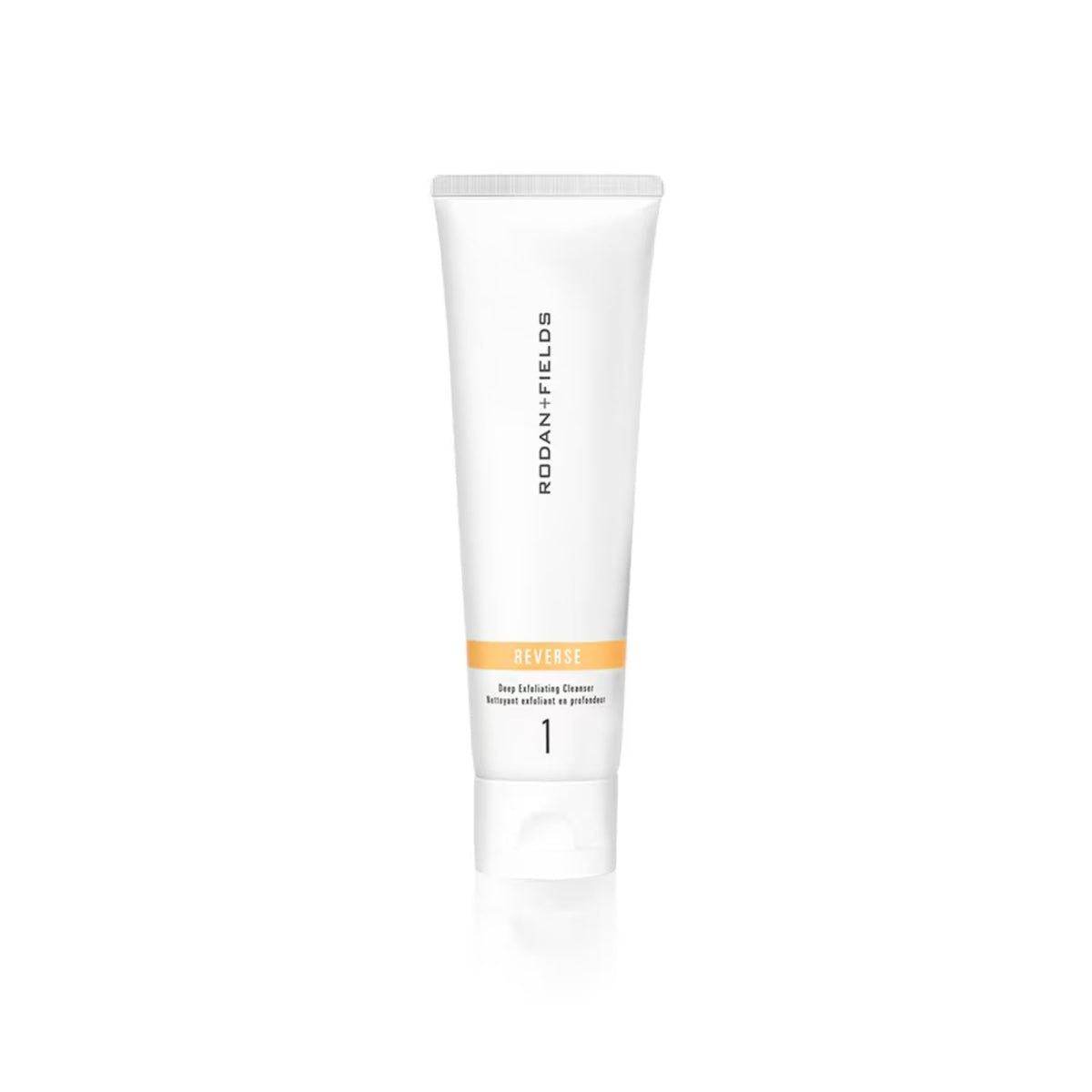RODAN + FIELDS front packaging showing cleanser and benefits