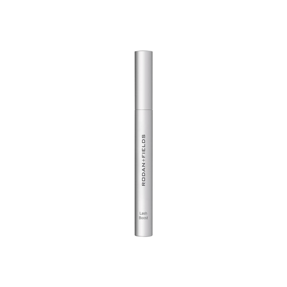 Rodan + Fields front tube of Lash Boost showing clean branding and benefit