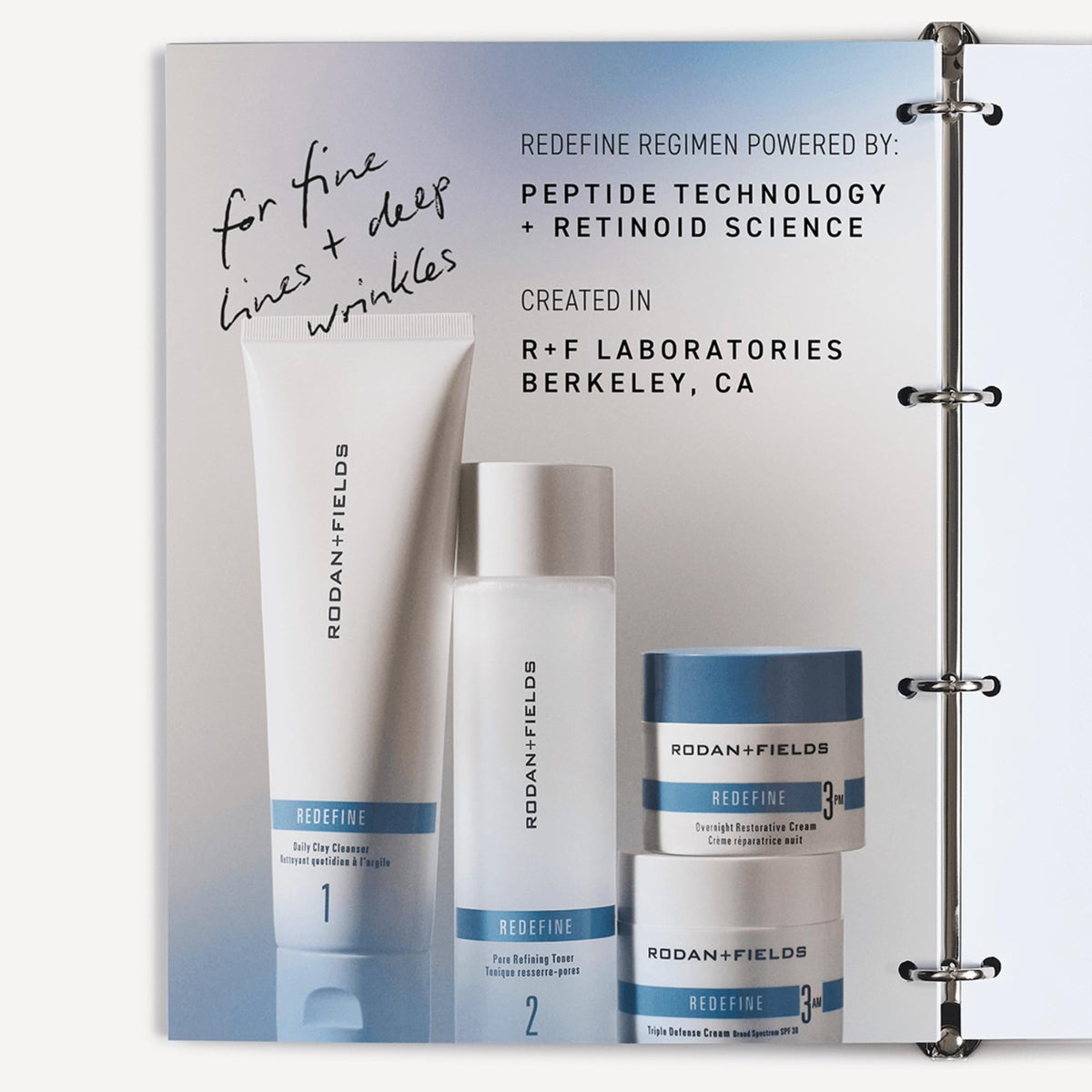 RODAN + FIELDS mask on model showing targeted pore-purifying benefit
