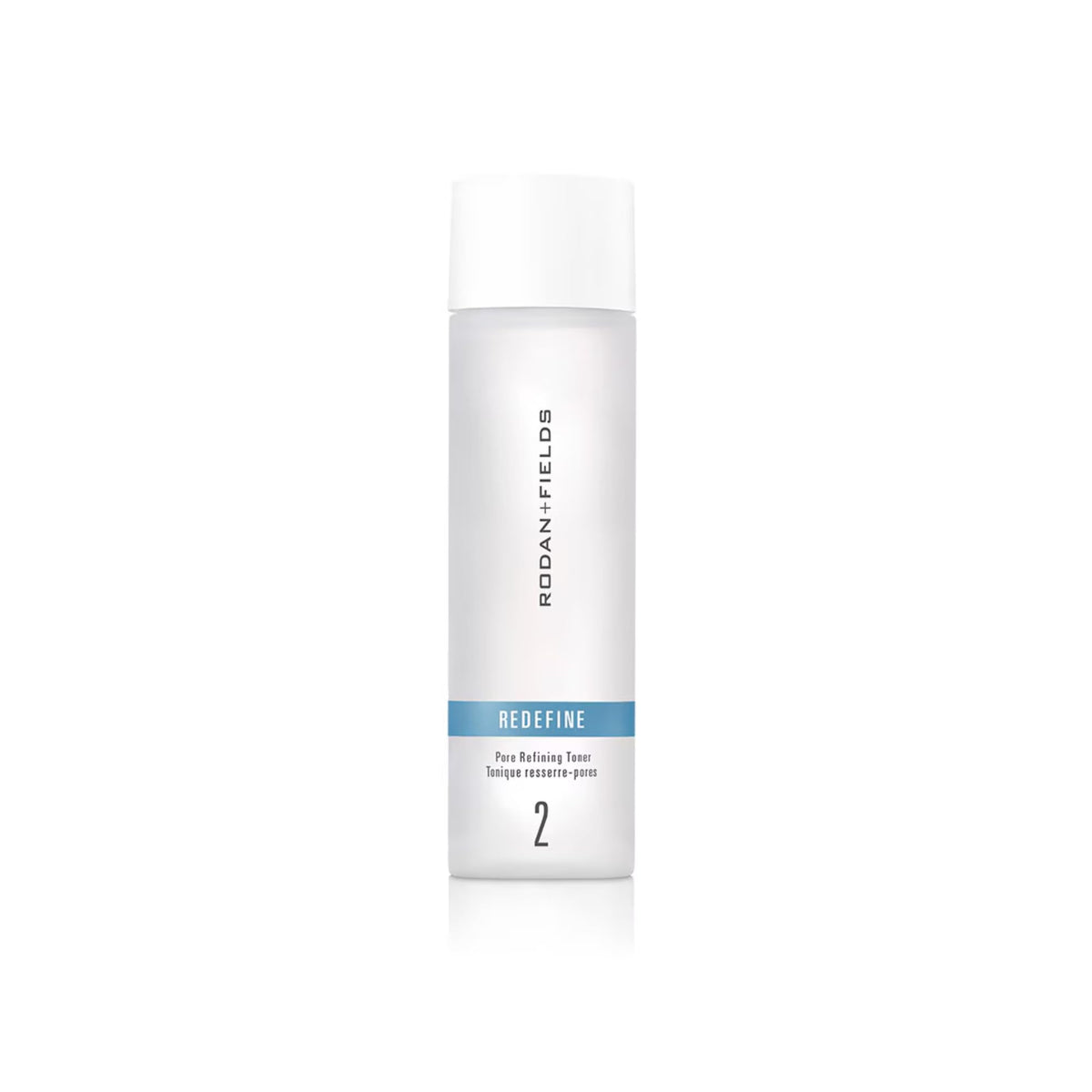 RODAN + FIELDS front bottle view showing clean packaging and size benefit