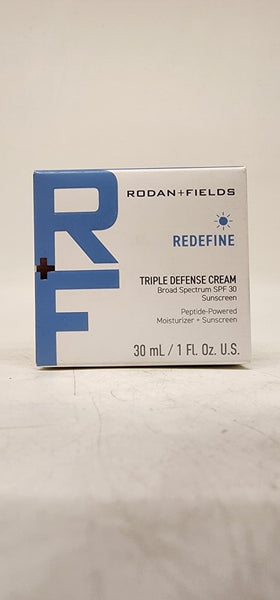 Rodan + Fields label close-up highlighting ingredients and SPF details