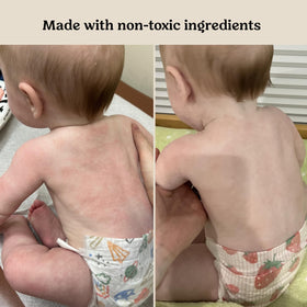 Roe Wellness label with ingredients list emphasizing non-toxic formulation