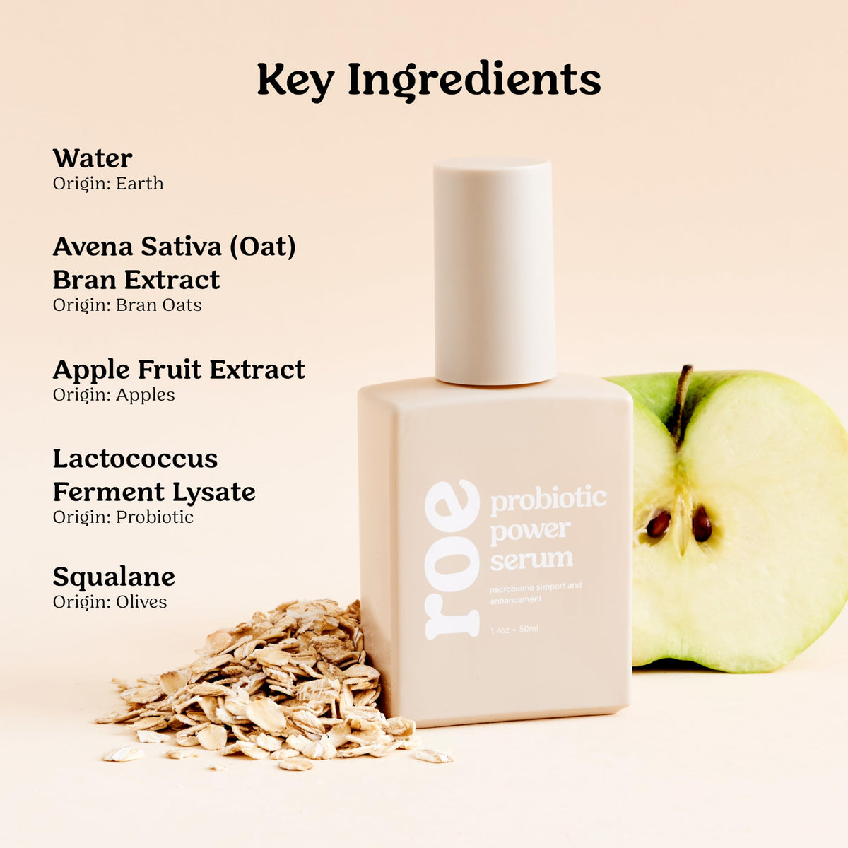 Roe Wellness pump and bottle detail highlighting easy, hygienic dispensing