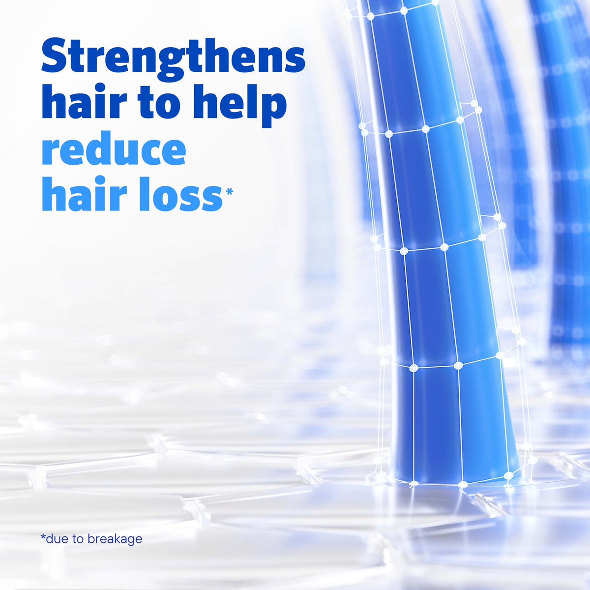 Rogaine rinsed hair and refreshed scalp demonstrating cleaner feel