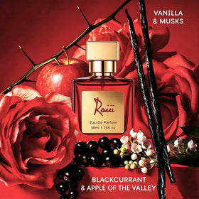 Roiii side profile of bottle silhouette illustrating premium glass finish