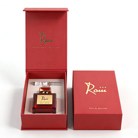 Roiii bottle next to a ruler to show 100ml size and scale for shoppers