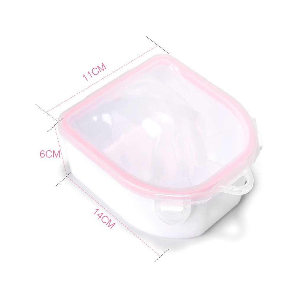 Rolabling bowls tucked inside travel kit showing portability and on-the-go manicure readiness