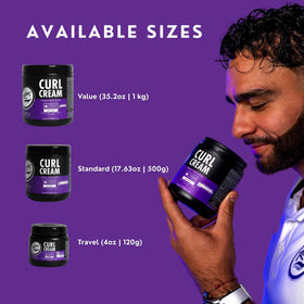 Rolda cream on hands demonstrating easy application and lightweight feel