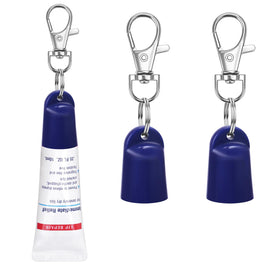Rolitwils front view cap on Aquaphor showing secure fit and easy access