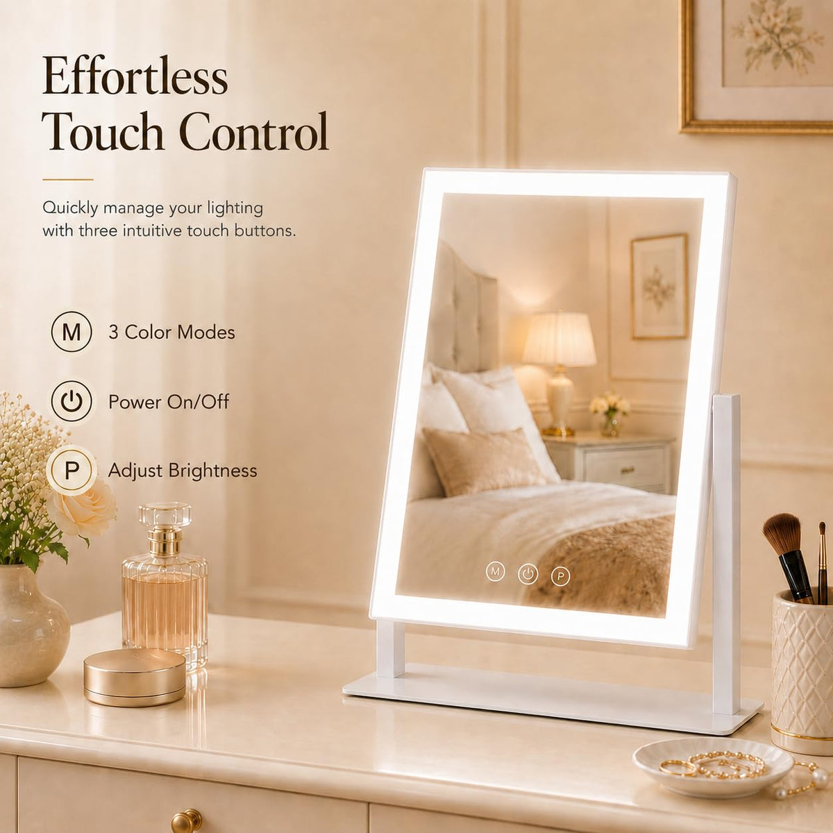 ROLOVE close-up of edge-lit LED strip providing even, shadow-free illumination for flawless application