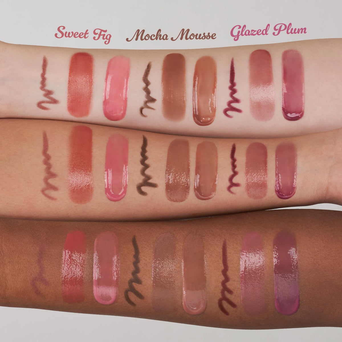 rom&nd Glasting Color Gloss applicator detail, adds luminous shine