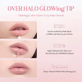 rom&nd open tube oil reflection highlighting hydrating oils and mirror-like gloss