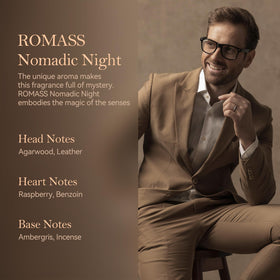 ROMASS bottle in hand to show 100ml size and everyday scale