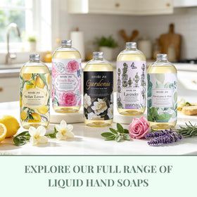 ROMIIE ZOI soapy foam on hands demonstrating cleansing and softness benefit