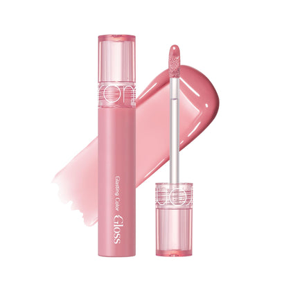 rom&nd front packaging showing Peony Ballet shade and high-shine finish benefit