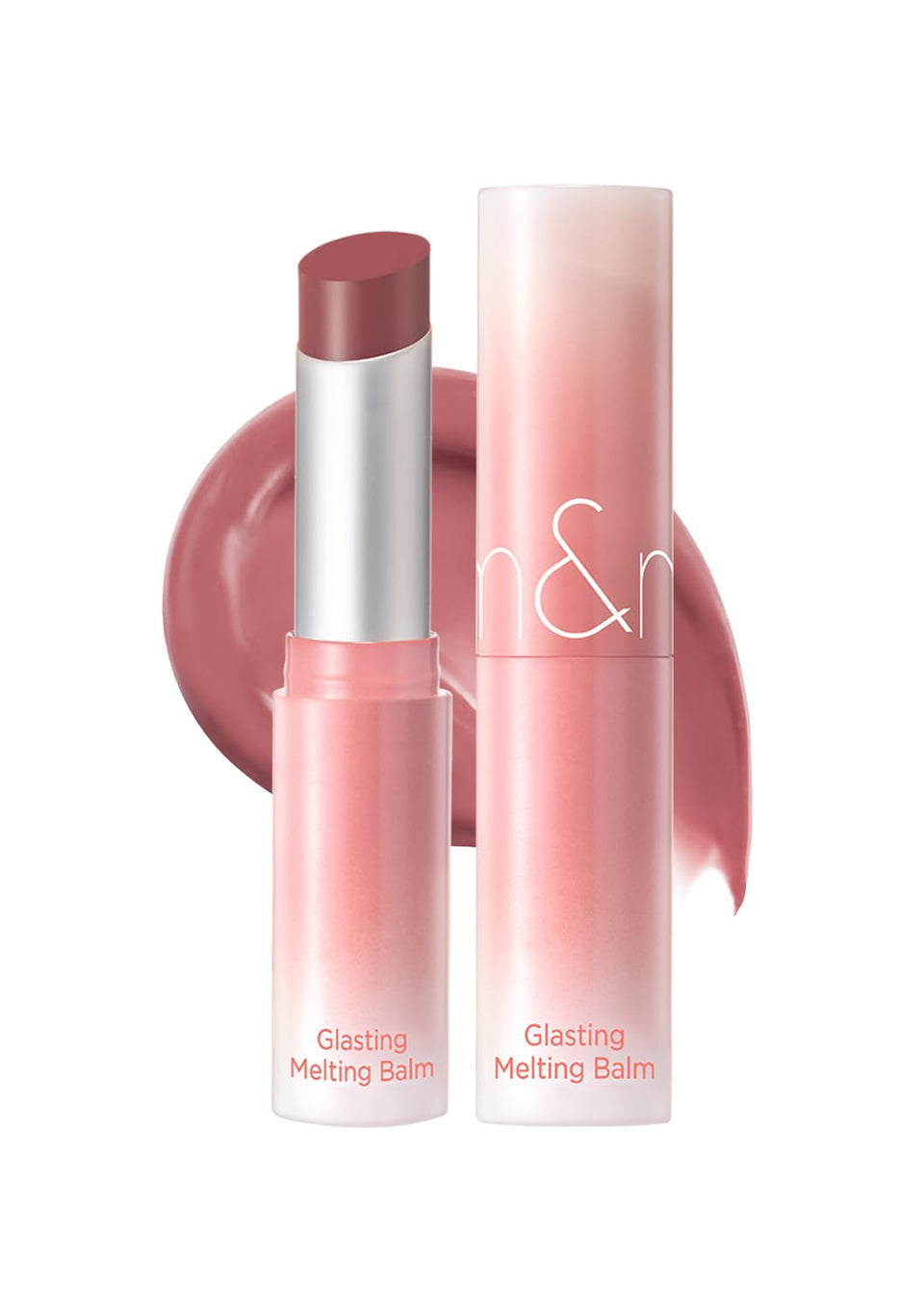 rom&nd front packaging showing elegant balm tube and branding benefit: premium appearance