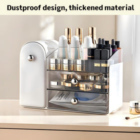 RONGZHIERK in bathroom lifestyle setting creating clutter-free counter benefit
