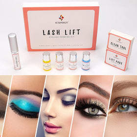RONKIE application in a salon setting with technician using the kit for reliable client results