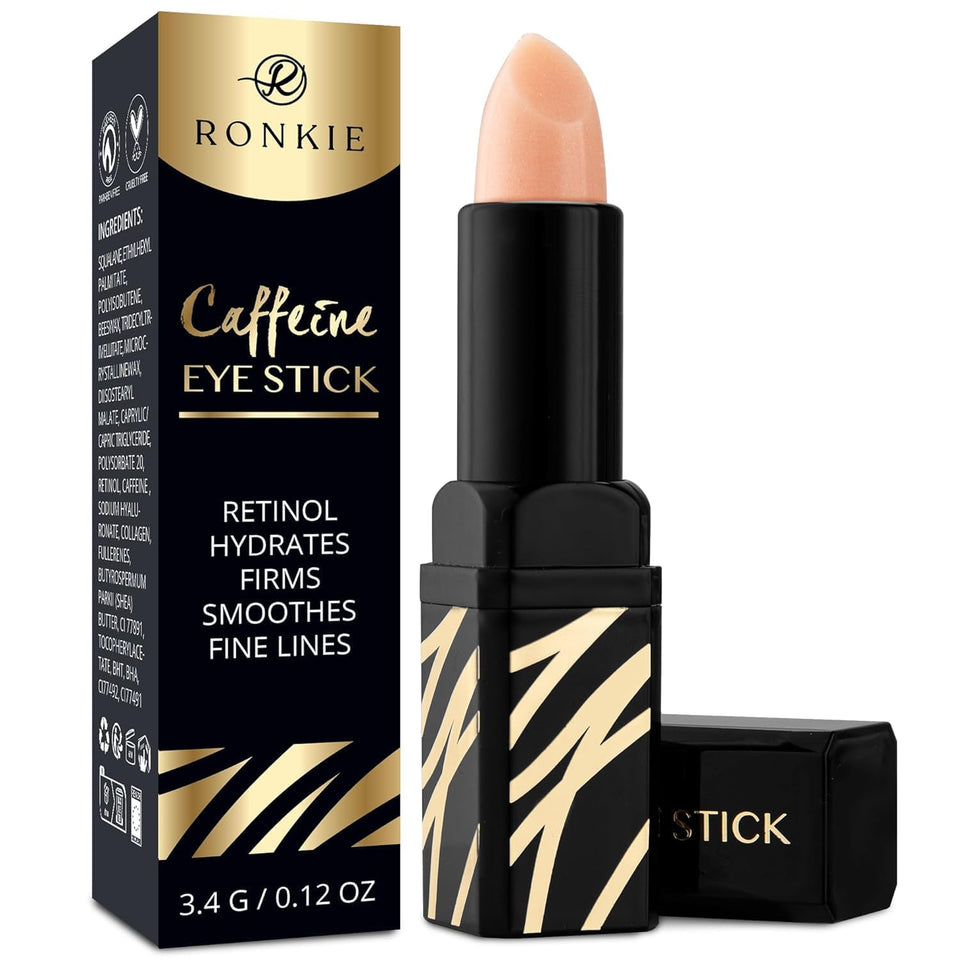 RONKIE eye stick front packaging showing compact design and branding benefit