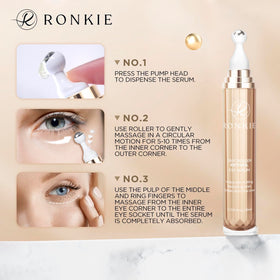 RONKIE lifestyle image of stick in a travel bag for on-the-go brightening