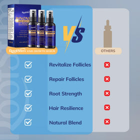 RootStim used on beard area showing precise, easy application