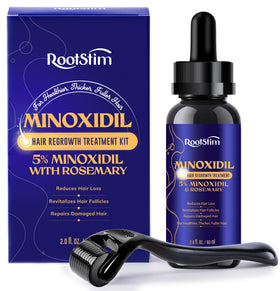 RootStim front packaging showing spray bottle and clear label benefit
