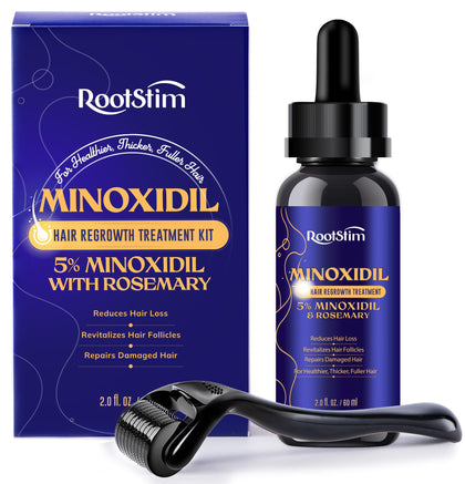 RootStim front packaging showing spray bottle and clear label benefit