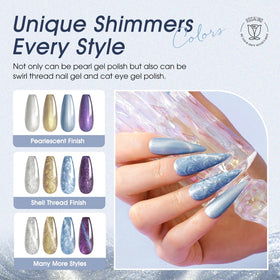 ROSALIND small magnet held over wet polish creating a focused cat-eye benefit