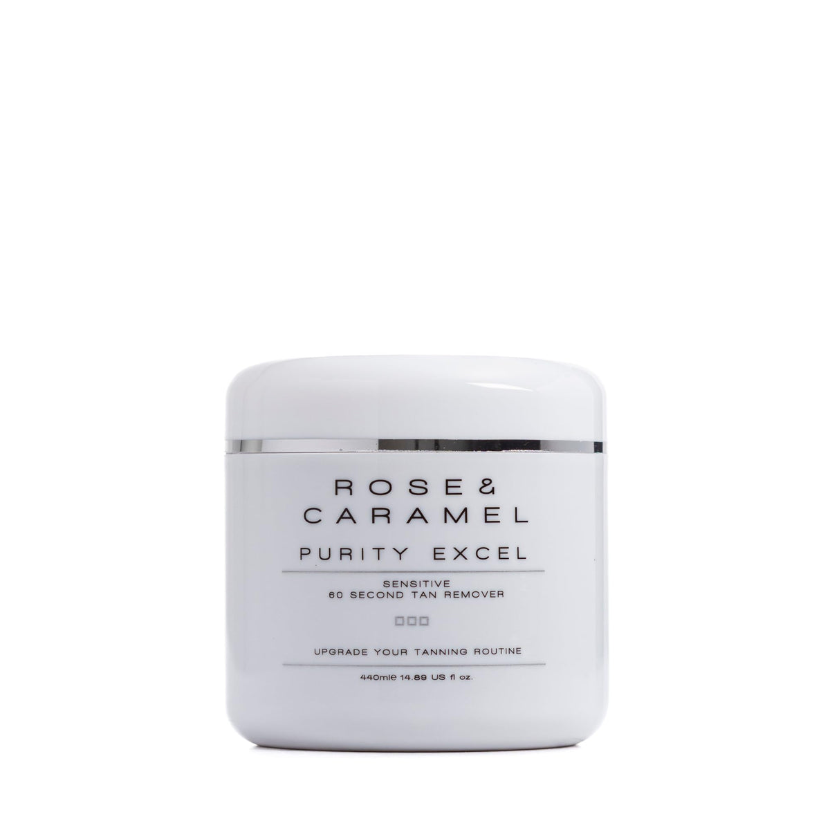 Rose & Caramel front packaging showing clear label and product benefit