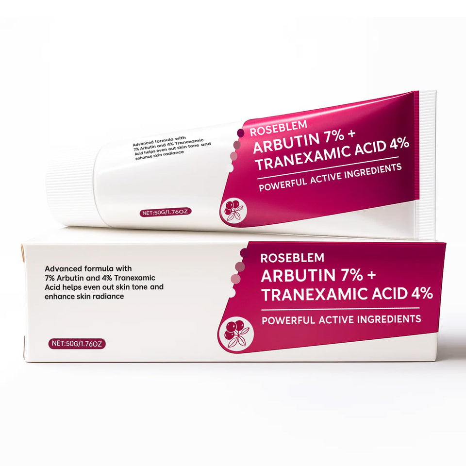 Roseblem front packaging showing product benefits and clean design