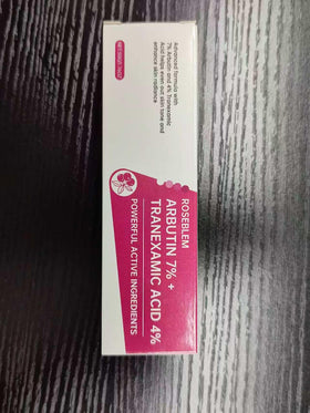 Roseblem under-eye application demonstrating gentle targeting and brightening