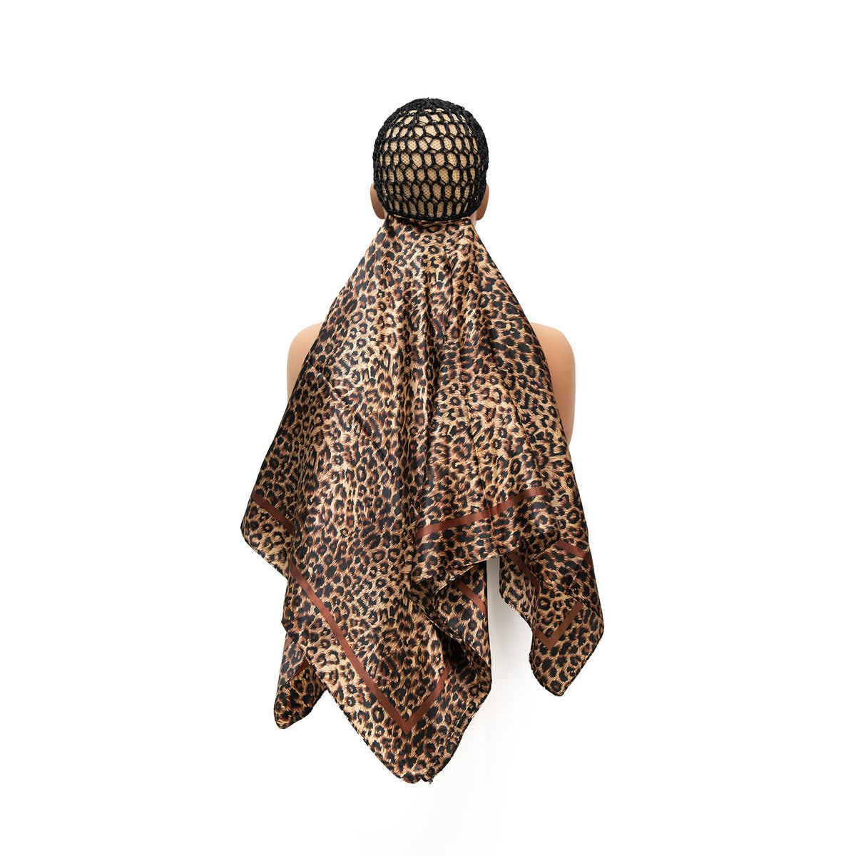 ROSEBONY front view of wrap cap showing secure fit and sleek protection