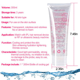 RoseVee label and ingredient panel close-up displaying gentle ingredients for skin hydration and comfort