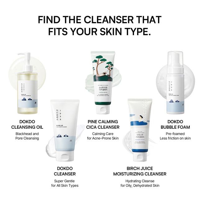 ROUND LAB cleanser in bathroom setting for everyday routine