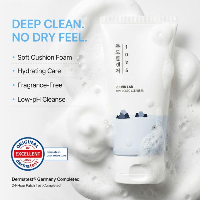 ROUND LAB deep sea water concept pouring to show mineral boost