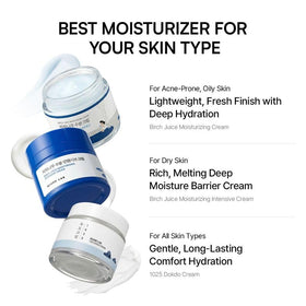 ROUND LAB before and after skin comparison, displays reduced shine look