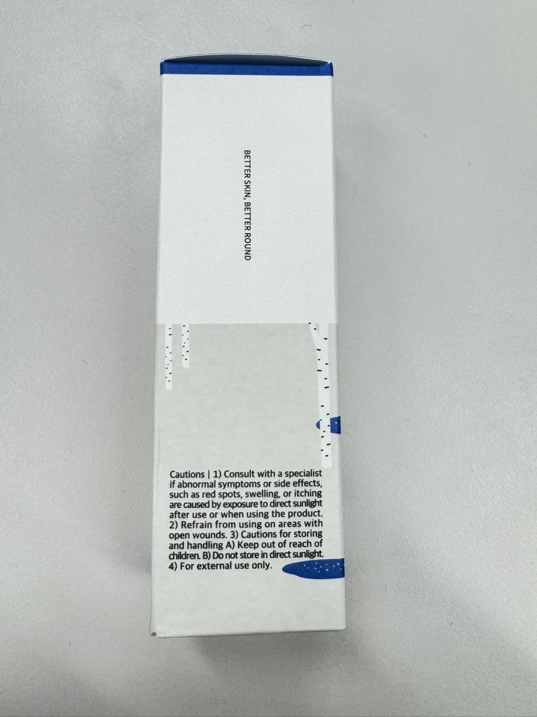 ROUND LAB lifestyle bathroom shelf image, suggests daily routine compatibility